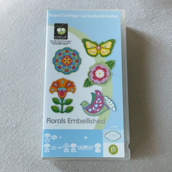 FLORALS EMBELLISHED Cricut Cartridge Flowers Galore - Picture 1 of 4